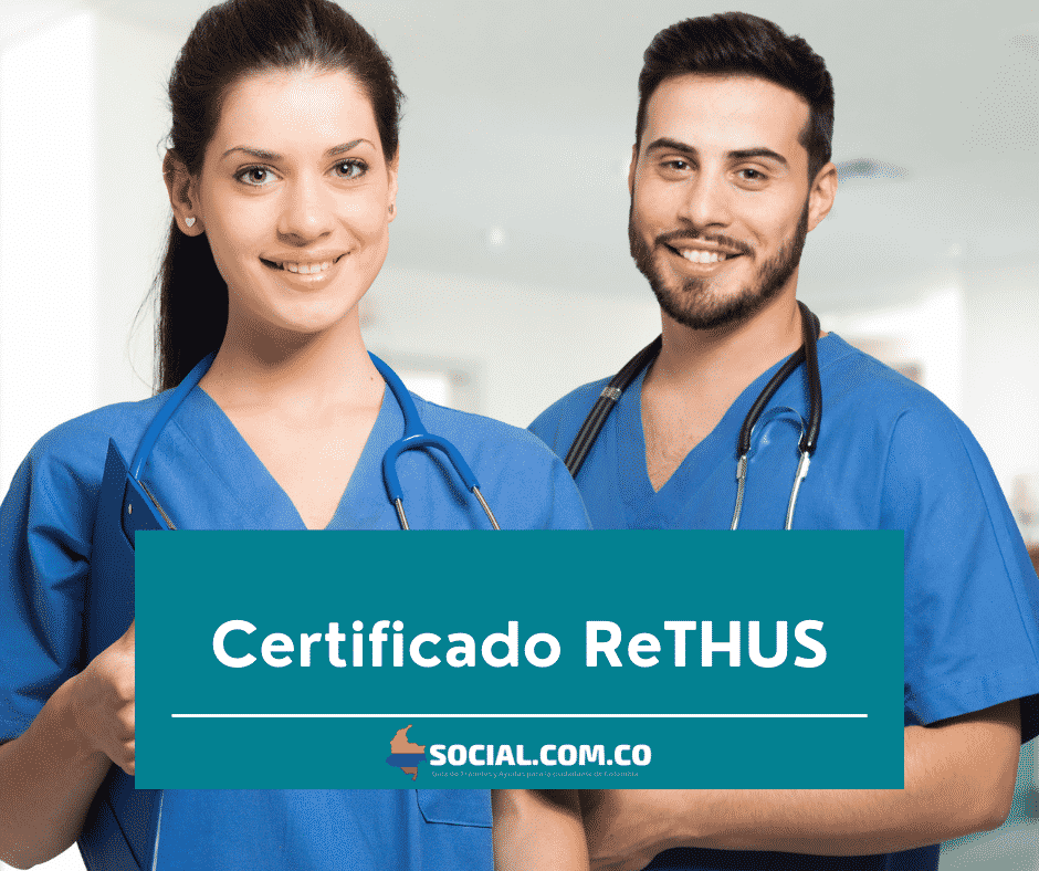 certificado RETHUS