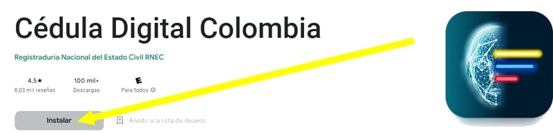app cédula digital colombiana